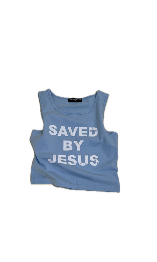 SAVED BY JESUS TANK TOP